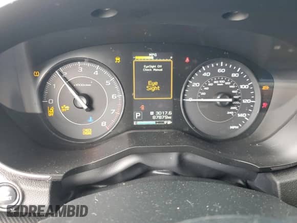 2019 Subaru Impreza Premium with VIN 4S3GKAD66K3620396, listed as a Copart auction lot 82624185 with 87,879 mi miles and Salvage title. Bid and sale history available at DreamBid. Image 9.