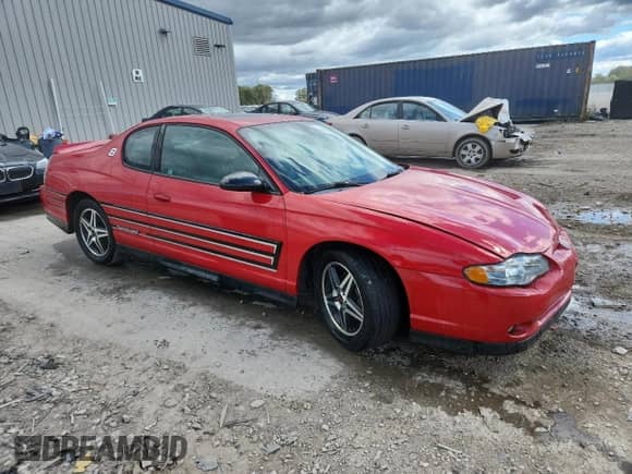 2004 Chevrolet Monte Carlo SS Supercharged с VIN 2G1WZ151449448074, выставлен на аукционе Copart как лот 71521455 с пробегом 118 469 миль миль и На запчасти • Non repairable. История ставок и продаж доступна на DreamBid. Изображение 4.