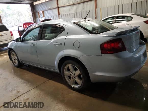 2013 Dodge Avenger SXT with VIN 1C3CDZCG1DN742743, listed as a Copart auction lot 87382345 with 85,315 mi miles and Salvage title. Bid and sale history available at DreamBid. Image 2.