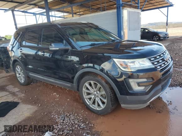 2017 Ford Explorer Limited z VIN 1FM5K7FH9HGA23085, wystawiony jako Copart lot #81435785 z przebiegiem 132 722 mil mil oraz Szkoda całkowita • Salvage title. Historia ofert i sprzedaży dostępna na DreamBid. Obrazek 4.