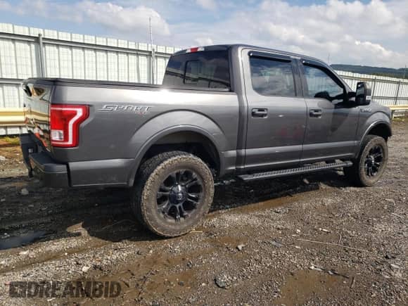 2016 Ford F-150 XLT с VIN 1FTEW1EF6GKE45915, выставлен на аукционе Copart как лот 81803515 с пробегом 111 045 миль миль и Списание • Salvage title. История ставок и продаж доступна на DreamBid. Изображение 3.