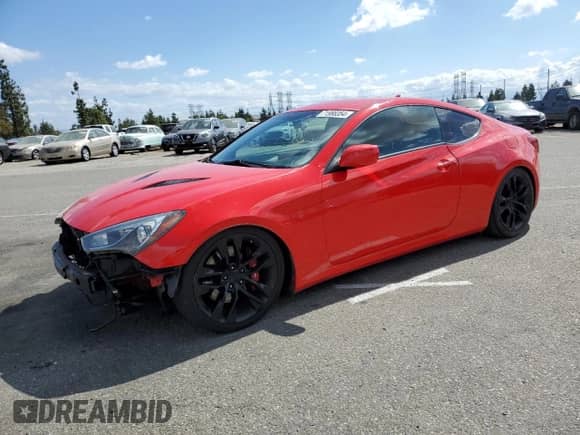 2013 Hyundai Genesis Coupe R-Spec с VIN KMHHT6KD2DU097984, выставлен на аукционе Copart как лот 71988354 с пробегом 100 491 миль миль и Списание • Salvage title. История ставок и продаж доступна на DreamBid. Изображение 1.