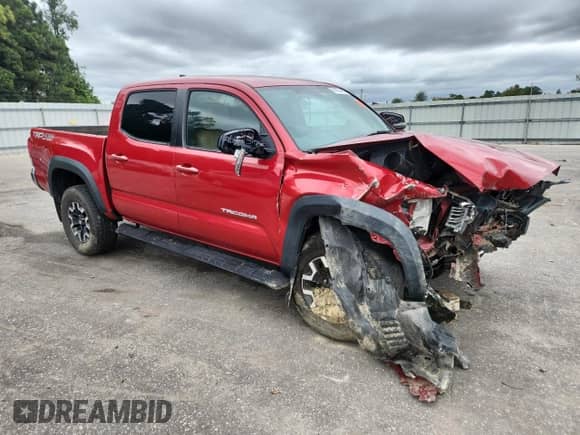 2016 Toyota Tacoma SR with VIN 5TFCZ5AN7GX028275, listed as a Copart auction lot 86123455 with 107,917 mi miles and Salvage title. Bid and sale history available at DreamBid. Image 4.