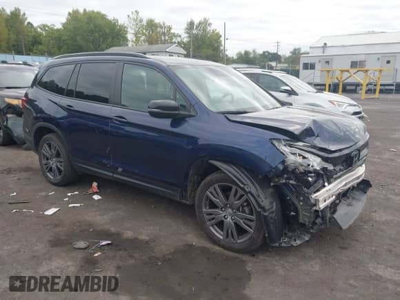2022 Honda Pilot Sport с VIN 5FNYF6H35NB019042, выставлен на аукционе IAAI как лот 43146218 с пробегом 43 700 миль миль и . История ставок и продаж доступна на DreamBid. Изображение 1.