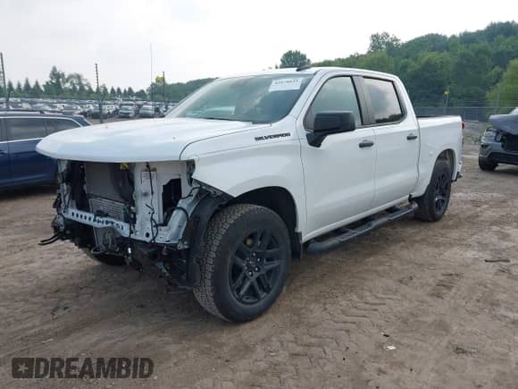 2024 Chevrolet Silverado 1500 Custom with VIN 1GCPDBEK4RZ156303, listed as a IAAI auction lot 42878835 with 37,959 mi miles and . Bid and sale history available at DreamBid. Image 17.