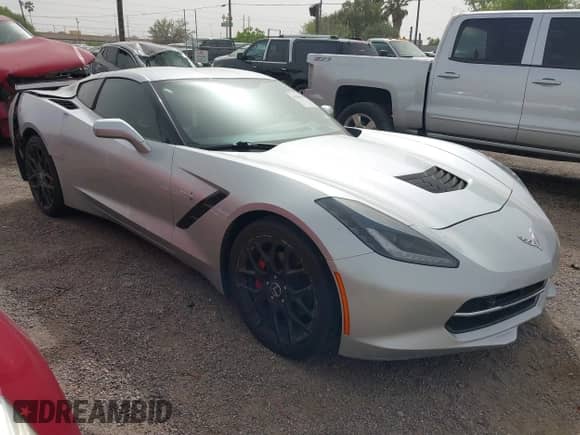 2017 Chevrolet Corvette 3LT with VIN 1G1YF2D75H5107508, listed as a IAAI auction lot 41841970 with 107,296 mi miles and . Bid and sale history available at DreamBid. Image 1.