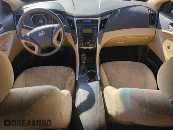 2013 Hyundai Sonata GLS with VIN 5NPEB4AC7DH708707, listed as a Copart auction lot 80537235 with 164,405 mi miles and Salvage title. Bid and sale history available at DreamBid. Image 8.