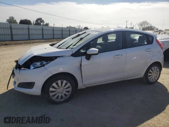 2018 Ford Fiesta S with VIN 3FADP4TJ1JM135310, listed as a Copart auction lot 46892775 with 55,883 mi miles and Salvage title. Bid and sale history available at DreamBid. Image 1.