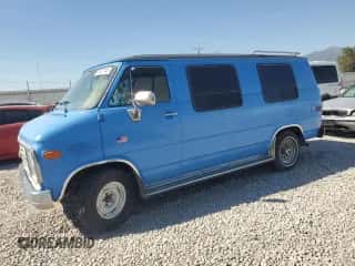 1985 Chevrolet Chevy Van with VIN 1GBEG25H3F7129821, listed as a Copart auction lot 67492145 with 86,574 mi miles and Clean title. Bid and sale history available at DreamBid. Image 1.