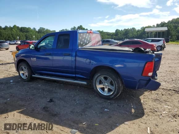 2017 Ram 1500 Express с VIN 1C6RR6FG4HS556338, выставлен на аукционе Copart как лот 61383865 с пробегом 40 606 миль миль и Списание • Salvage title. История ставок и продаж доступна на DreamBid. Изображение 2.