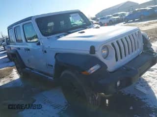 2023 Jeep Wrangler Sport S with VIN 1C4HJXDN7PW545778, listed as a IAAI auction lot 41363327 with 20,721 mi miles and . Bid and sale history available at DreamBid. Image 1.