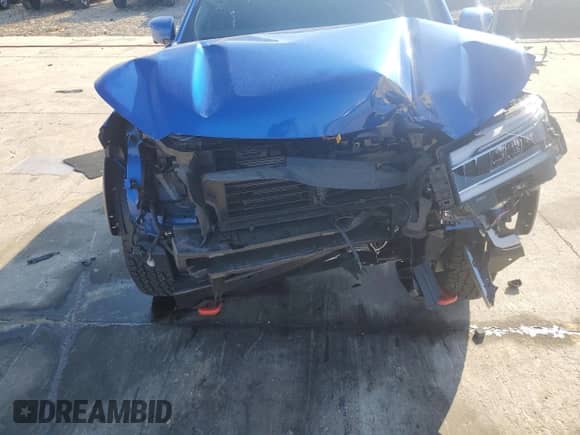 2024 Nissan Frontier Pro-X with VIN 1N6ED1EJ2RN646428, listed as a Copart auction lot 44304215 with 5,853 mi miles and Salvage title. Bid and sale history available at DreamBid. Image 12.