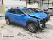 2021 Hyundai Kona SEL Plus with VIN KM8K62AA2MU629313, listed as a Copart auction lot 58097065 with 69,210 mi miles and Non repairable. Bid and sale history available at DreamBid. Image 4.