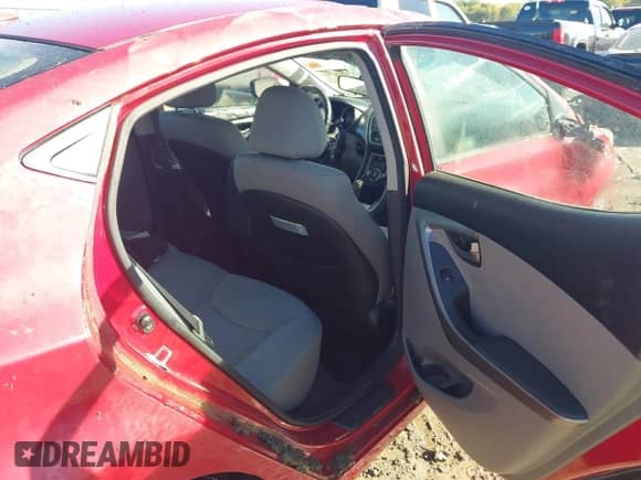 2013 Hyundai Elantra GLS z VIN KMHDH4AE3DU966459, wystawiony jako IAAI lot #43381832 z przebiegiem 155 649 mil mil oraz . Historia ofert i sprzedaży dostępna na DreamBid. Obrazek 8.