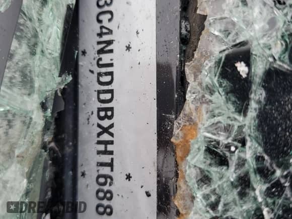 2017 Jeep Compass Trailhawk with VIN 3C4NJDDBXHT688190, listed as a Copart auction lot 63299085 with 104,758 mi miles and Clean title. Bid and sale history available at DreamBid. Image 13.