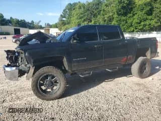 2016 Chevrolet Silverado 1500 LT with VIN 3GCUKREC5GG255025, listed as a Copart auction lot 64585955 with Not provided miles and Salvage title. Bid and sale history available at DreamBid. Image 1.
