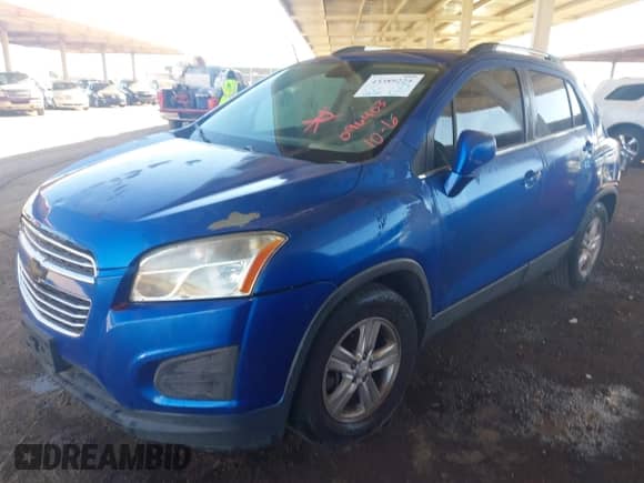 2015 Chevrolet Trax LT с VIN KL7CJLSBXFB096403, выставлен на аукционе IAAI как лот 43389224 с пробегом 149 136 миль миль и . История ставок и продаж доступна на DreamBid. Изображение 2.