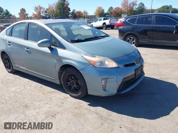 2012 Toyota Prius One с VIN JTDKN3DU5C5418036, выставлен на аукционе IAAI как лот 43533346 с пробегом 298 424 миль миль и . История ставок и продаж доступна на DreamBid. Изображение 1.