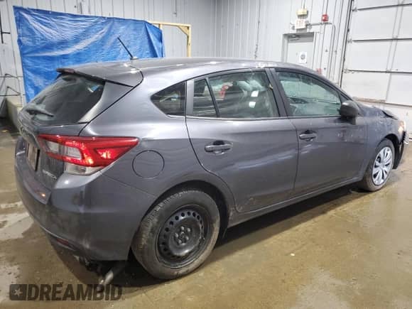 2022 Subaru Impreza with VIN 4S3GTAB62N3717972, listed as a Copart auction lot 61243475 with 32,791 mi miles and Salvage title. Bid and sale history available at DreamBid. Image 3.