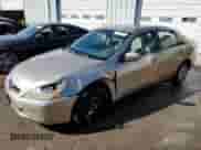 2003 Honda Accord LX с VIN 1HGCM56403A145032, выставлен на аукционе Copart как лот 47358725 с пробегом 281 257 миль миль и Списание • Salvage title. История ставок и продаж доступна на DreamBid. Изображение 1.