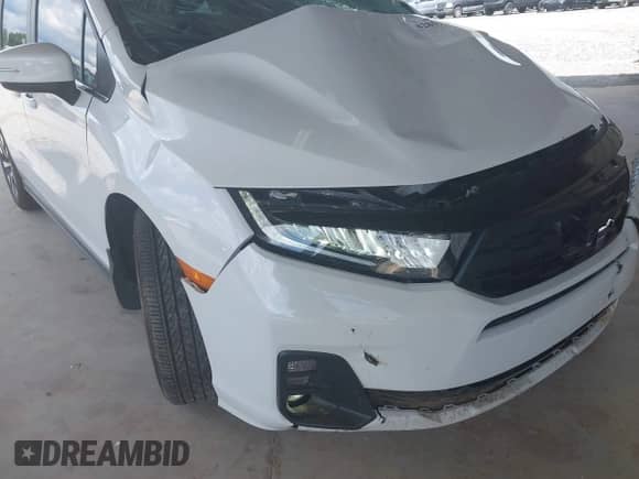 2025 Honda Odyssey EX-L с VIN 5FNRL6H6XSB050791, выставлен на аукционе IAAI как лот 42857902 с пробегом 9 910 миль миль и . История ставок и продаж доступна на DreamBid. Изображение 20.