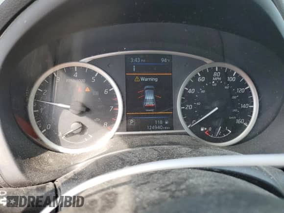 2019 Nissan Sentra S with VIN 3N1AB7AP6KY224016, listed as a Copart auction lot 80703115 with 124,940 mi miles and Salvage title. Bid and sale history available at DreamBid. Image 9.