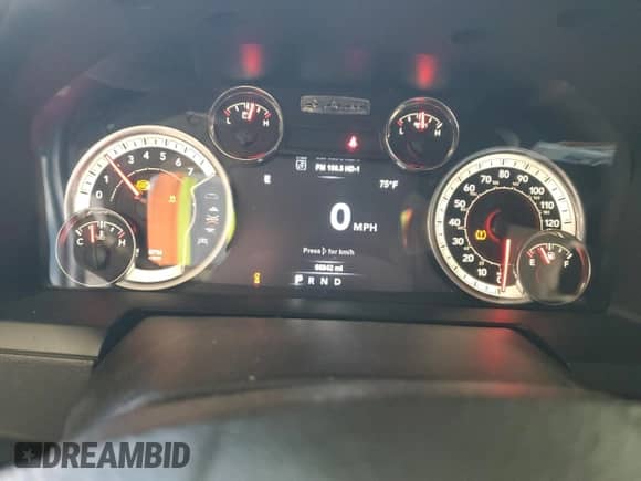 2018 Ram 1500 Laramie с VIN 1C6RR6NT2JS112640, выставлен на аукционе Copart как лот 84219144 с пробегом 66 842 миль миль и Списание • Salvage title. История ставок и продаж доступна на DreamBid. Изображение 9.