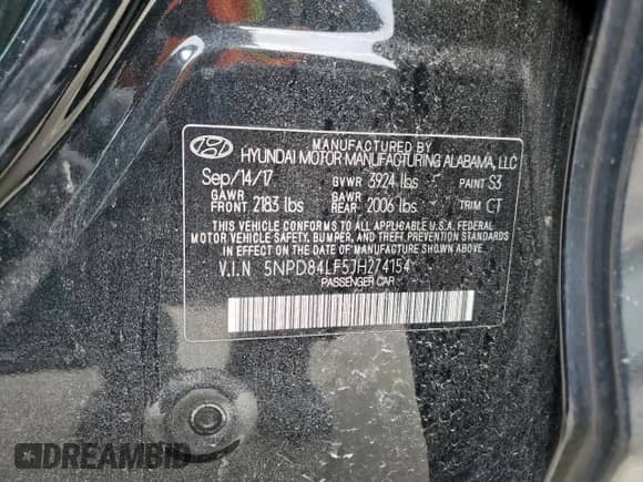 2018 Hyundai Elantra SEL с VIN 5NPD84LF5JH274154, выставлен на аукционе Copart как лот 59040995 с пробегом 115 629 миль миль и Чистый • Clean title. История ставок и продаж доступна на DreamBid. Изображение 12.