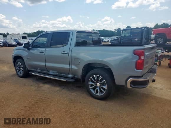 2025 Chevrolet Silverado 1500 LT z VIN 2GCPACED9S1109430, wystawiony jako Copart lot #68973455 z przebiegiem 13 588 mil mil oraz Szkoda całkowita • Salvage title. Historia ofert i sprzedaży dostępna na DreamBid. Obrazek 2.