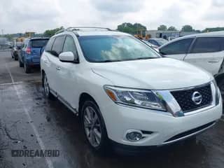 2014 Nissan Pathfinder SL with VIN 5N1AR2MM3EC724737, listed as a IAAI auction lot 42365848 with 127,493 mi miles and . Bid and sale history available at DreamBid. Image 1.