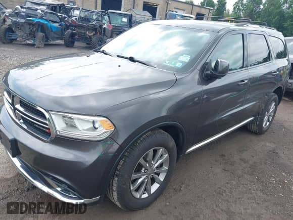 2018 Dodge Durango SXT with VIN 1C4RDJAG1JC172857, listed as a IAAI auction lot 42631205 with 93,941 mi miles and . Bid and sale history available at DreamBid. Image 2.