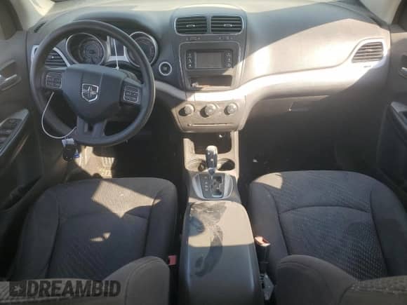 2014 Dodge Journey SXT with VIN 3C4PDCBG1ET191744, listed as a Copart auction lot 87368035 with Not provided miles and Salvage title. Bid and sale history available at DreamBid. Image 8.
