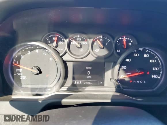 2024 Chevrolet Silverado 1500 Custom Trail Boss with VIN 3GCUDCED7RG165992, listed as a Copart auction lot 57111705 with 21,930 mi miles and Clean title. Bid and sale history available at DreamBid. Image 9.