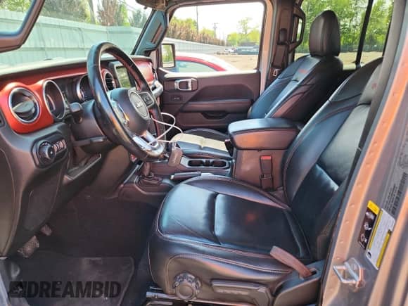 2021 Jeep Wrangler Unlimited Rubicon with VIN 1C4HJXFG0MW580804, listed as a Copart auction lot 69112745 with 66,158 mi miles and Salvage title. Bid and sale history available at DreamBid. Image 7.