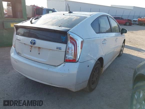 2014 Toyota Prius Four with VIN JTDKN3DU5E0384941, listed as a IAAI auction lot 43315821 with 243,170 mi miles and . Bid and sale history available at DreamBid. Image 4.