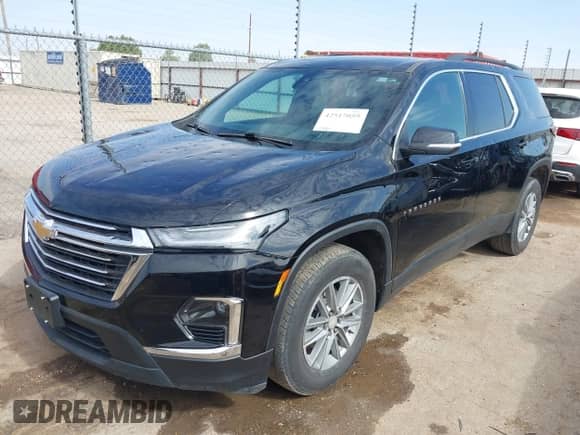 2023 Chevrolet Traverse LT Cloth with VIN 1GNERGKW1PJ122402, listed as a IAAI auction lot 42517059 with 37,087 mi miles and . Bid and sale history available at DreamBid. Image 17.