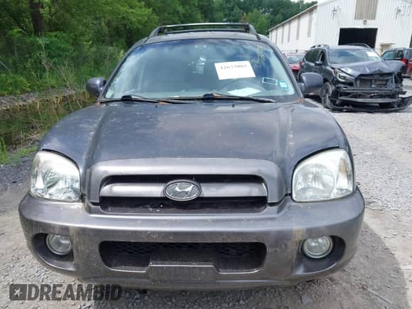 2006 Hyundai Santa Fe GLS z VIN KM8SC73D16U041032, wystawiony jako IAAI lot #42633002 z przebiegiem 204 819 mil mil oraz . Historia ofert i sprzedaży dostępna na DreamBid. Obrazek 6.