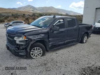 2022 Chevrolet Silverado 1500 RST z VIN 2GCUDEED9N1507747, wystawiony jako Copart lot #67324925 z przebiegiem Nie podano mil oraz Szkoda całkowita • Salvage title. Historia ofert i sprzedaży dostępna na DreamBid. Obrazek 1.
