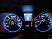 2014 Hyundai Genesis Coupe Grand Touring with VIN KMHHU6KJ6EU114595, listed as a Copart auction lot 45369485 with 124,348 mi miles and Salvage title. Bid and sale history available at DreamBid. Image 9.