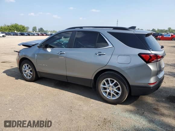 2024 Chevrolet Equinox LT z VIN 3GNAXKEGXRL202367, wystawiony jako Copart lot #68506755 z przebiegiem Nie podano mil oraz Szkoda całkowita • Salvage title. Historia ofert i sprzedaży dostępna na DreamBid. Obrazek 2.