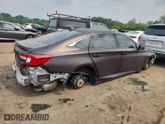 2019 Honda Accord Sport with VIN 1HGCV2E3XKA012328, listed as a Copart auction lot 66273655 with 171,047 mi miles and Salvage title. Bid and sale history available at DreamBid. Image 3.