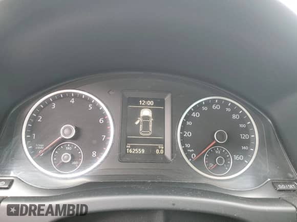 2013 Volkswagen Tiguan S z VIN WVGBV7AX0DW535519, wystawiony jako Copart lot #59439405 z przebiegiem 162 559 mil mil oraz Szkoda całkowita • Salvage title. Historia ofert i sprzedaży dostępna na DreamBid. Obrazek 9.