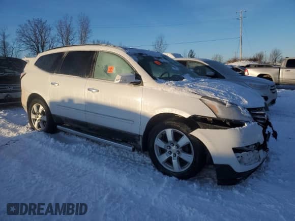 2017 Chevrolet Traverse Premier z VIN 1GNKVJKD4HJ118887, wystawiony jako Copart lot #41840205 z przebiegiem Nie podano mil oraz Czysty tytuł • Clean title. Historia ofert i sprzedaży dostępna na DreamBid. Obrazek 4.