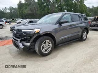 2022 Ford Explorer with VIN 1FMSK8BHXNGA30749, listed as a Copart auction lot 53938235 with 51,212 mi miles and Non repairable. Bid and sale history available at DreamBid. Image 1.