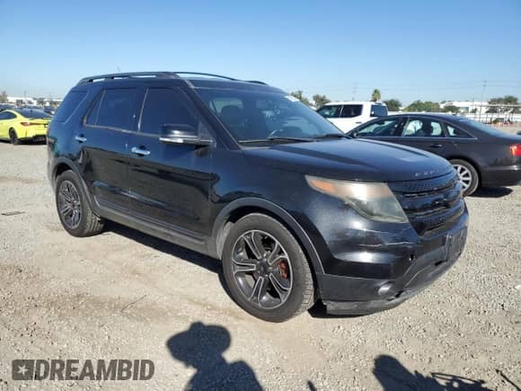 2014 Ford Explorer Sport с VIN 1FM5K8GT1EGC01866, выставлен на аукционе Copart как лот 82619235 с пробегом 130 649 миль миль и Списание • Salvage title. История ставок и продаж доступна на DreamBid. Изображение 4.