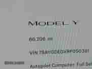 2024 Tesla Model Y с VIN 7SAYGDEDXRF050391, выставлен на аукционе IAAI как лот 43327993 с пробегом 60 206 миль миль и . История ставок и продаж доступна на DreamBid. Изображение 15.