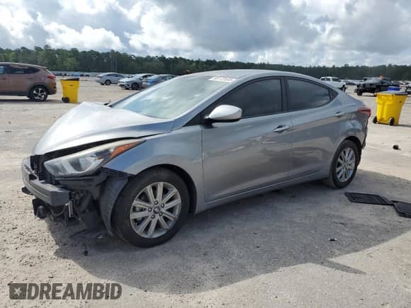 2015 Hyundai Elantra Limited с VIN KMHDH4AEXFU325876, выставлен на аукционе Copart как лот 66172695 с пробегом 93 123 миль миль и Списание • Salvage title. История ставок и продаж доступна на DreamBid. Изображение 1.