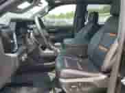 2023 GMC Sierra 1500 AT4 with VIN 3GTUUEEL2PG254045, listed as a Copart auction lot 59443375 with 43,289 mi miles and Salvage title. Bid and sale history available at DreamBid. Image 7.