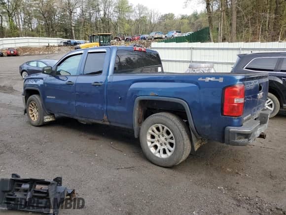 2015 GMC Sierra 1500 with VIN 1GTV2TEH3FZ435809, listed as a Copart auction lot 55843245 with 164,694 mi miles and Clean title. Bid and sale history available at DreamBid. Image 2.