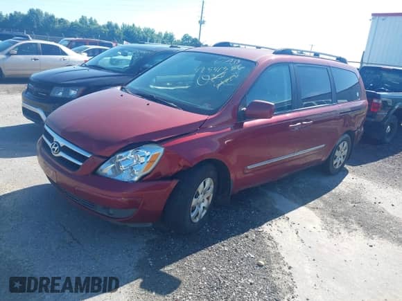 2008 Hyundai Entourage GLS z VIN KNDMC233586047592, wystawiony jako IAAI lot #42541386 z przebiegiem 305 770 mil mil oraz . Historia ofert i sprzedaży dostępna na DreamBid. Obrazek 2.